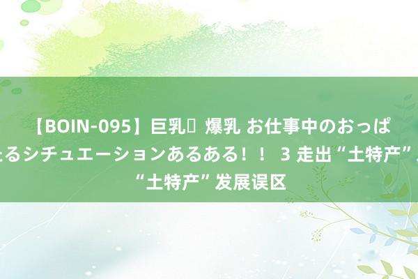 【BOIN-095】巨乳・爆乳 お仕事中のおっぱいがあたるシチュエーションあるある！！ 3 走出“土特产”发展误区