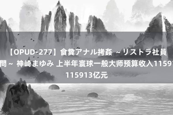 【OPUD-277】食糞アナル拷姦 ～リストラ社員の糞拷問～ 神崎まゆみ 上半年寰球一般大师预算收入115913亿元