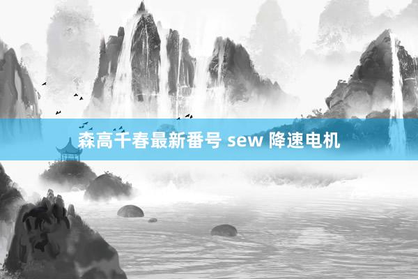 森高千春最新番号 sew 降速电机